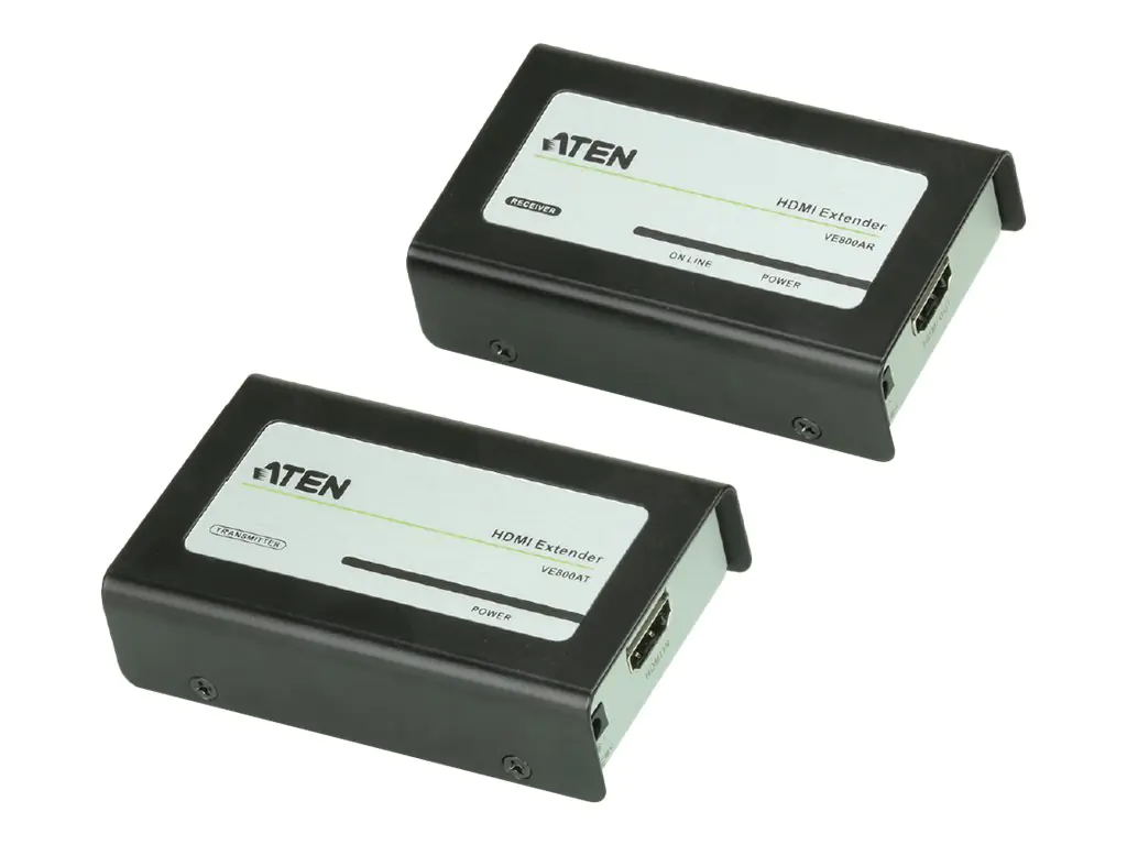 Aten VanCryst VE800A Cat 5e Audio/Video Extender Transmitter and Receiver Units