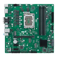 ASUS Pro B760M-CT-CSM - Motherboard - micro ATX - LGA1700-Sockel - B760 Chipsatz - USB 3.2 Gen 1, USB-C 3.2 Gen 1 - Gigabit LAN - Onboard-Grafik (CPU erforderlich) - HD Audio (8-Kanal)