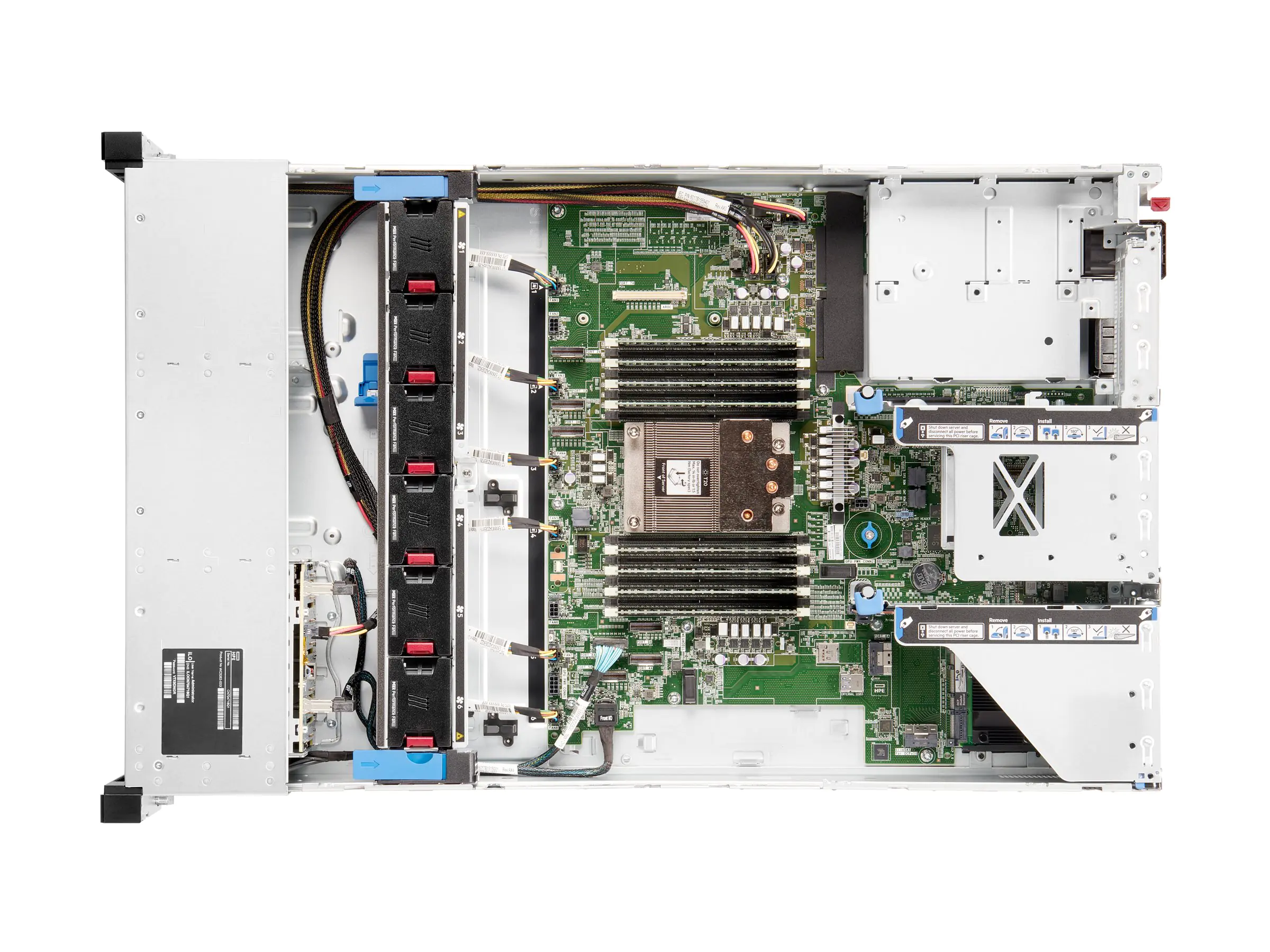HPE ProLiant DL345 Gen10 Plus Base - Server - Rack-Montage - 2U - 1-Weg - 1 x EPYC 7313P / 3 GHz - RAM 32 GB - SAS - Hot-Swap 6.4 cm (2.5") Schacht/Schächte - keine HDD - GigE - Monitor: keiner