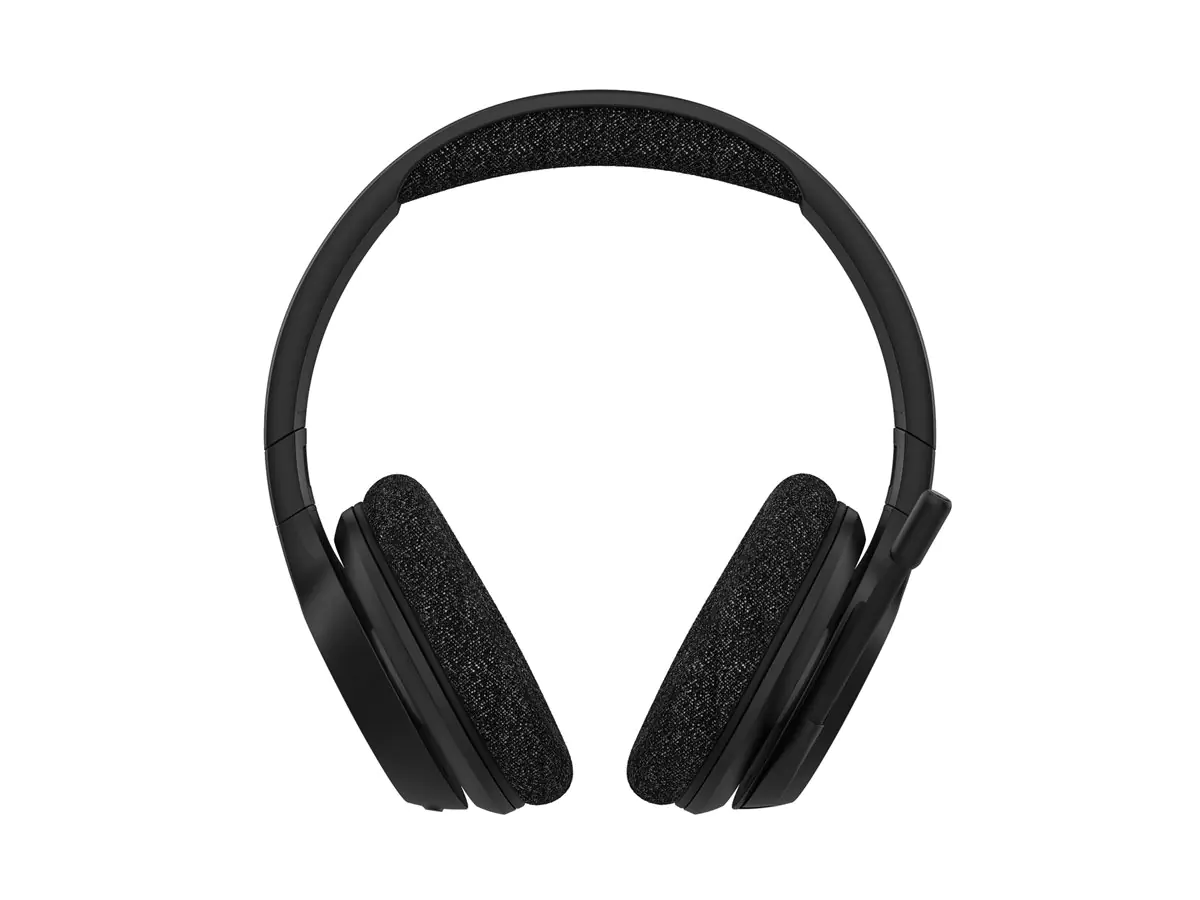 Belkin SoundForm Adapt - Kopfhörer mit Mikrofon - ohrumschließend - Bluetooth - kabellos, kabelgebunden - USB-C, 3,5 mm Stecker - Schwarz
