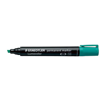 STAEDTLER Permanentmarker Lumocolor 350-5 1-5mm Keilspitze grün STAEDTLER Permanentmarker Lumocolor 350-5 1-5mm Keilspitze grün