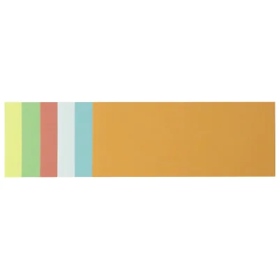 Soennecken Moderationskarte 4877 9,5x20,5cm sort. 250 St./Pack.