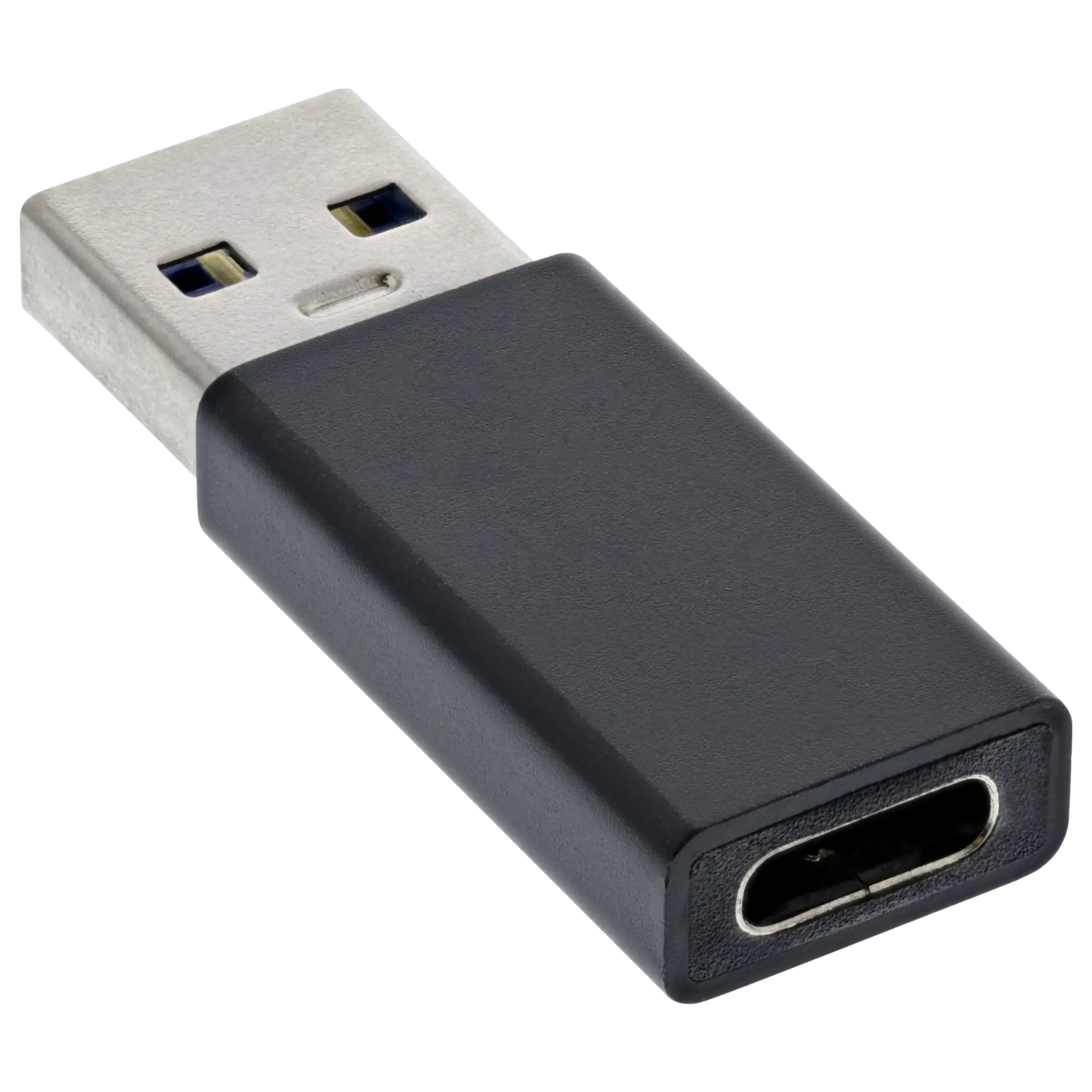 InLine USB 3.2 Gen.2 Adapter - USB-A Stecker auf USB-C Buchse 35810