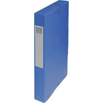 Exacompta Archivbox Exabox 50402E DIN A4 40mm Manilakarton blau Exacompta Archivbox Exabox 50402E DIN A4 40mm Manilakarton blau