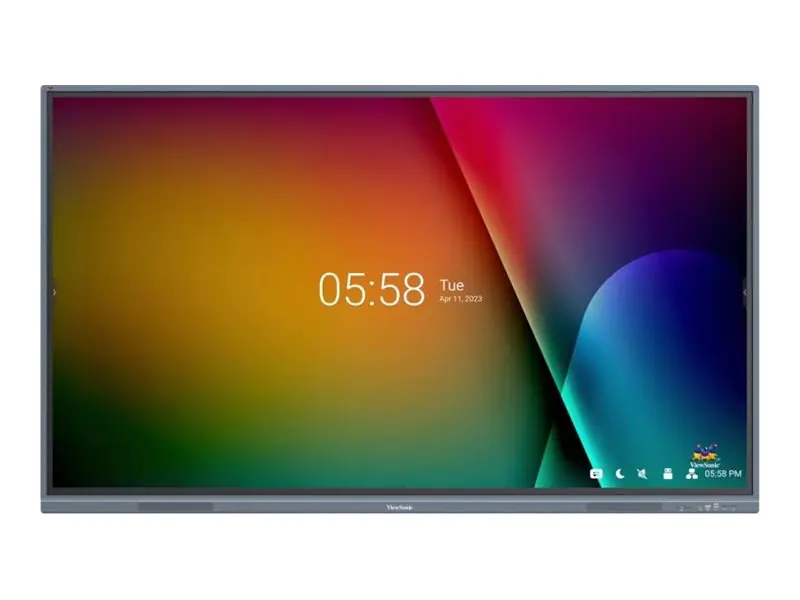 ViewSonic ViewBoard IFP8633-G - 218 cm (86") Diagonalklasse LCD-Display mit LED-Hintergrundbeleuchtung - interaktiv - mit Touchscreen (Multi-Touch) / optionaler Slot-in-PC - 4K UHD (2160p) 3840 x 2160 - Direct LED