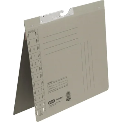 ELBA Pendelhefter 100560090 DIN A4 Amtsheftung 320g Karton grau ELBA Pendelhefter 100560090 DIN A4 Amtsheftung 320g Karton grau