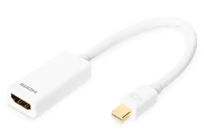 DIGITUS - Videokonverter - DisplayPort - HDMI - weiß