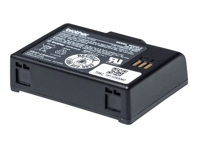 Brother PA-BT-008 - Drucker-Batterie - Lithium-Ionen - 1130 mAh - 8.36 Wh - für RuggedJet RJ-2035B, RJ-2055WB