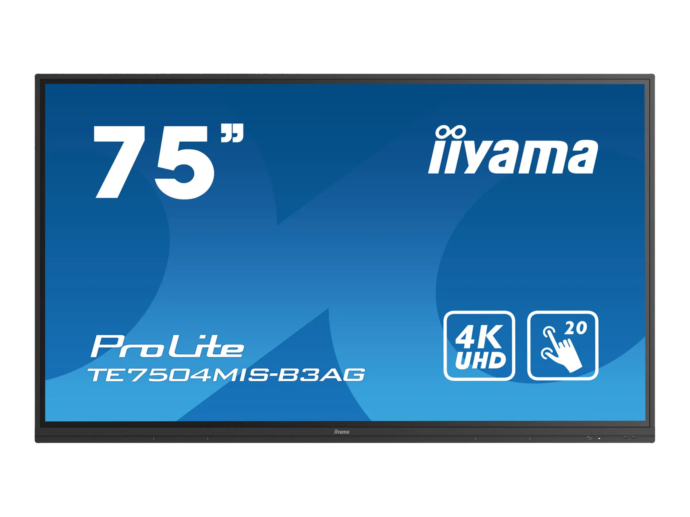 Iiyama ProLite TE7504MIS-B3AG - 190 cm (75") Diagonalklasse (189.3 cm (74.5")
