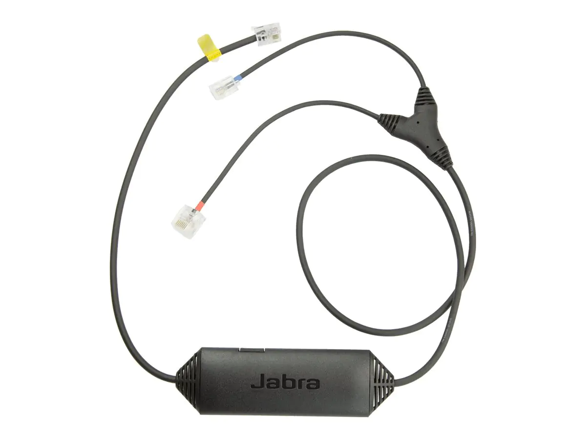 Jabra LINK - Elektronischer Hook-Switch Adapter für VoIP-Telefon, drahtloses Headset - für PRO 920, 925; NEC DT920, DT930 Jabra LINK - Elektronischer Hook-Switch Adapter für VoIP-Telefon, drahtloses Headset - für PRO 920, 925; NEC DT920, DT930
