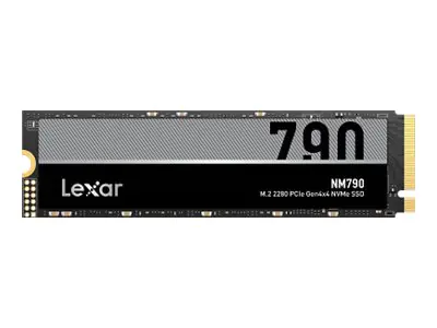 Lexar NM790 - SSD - 4 TB - intern - M.2 2280 - PCIe 4.0 x4 (NVMe) Lexar NM790 - SSD - 4 TB - intern - M.2 2280 - PCIe 4.0 x4 (NVMe)
