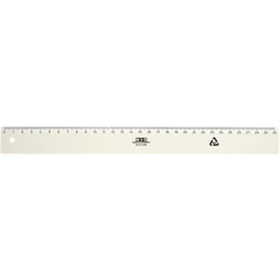 M+R Lineal ECO 2 30cm Polystyrol, 100 % recycelt natur M+R Lineal ECO 2 30cm Polystyrol, 100 % recycelt natur