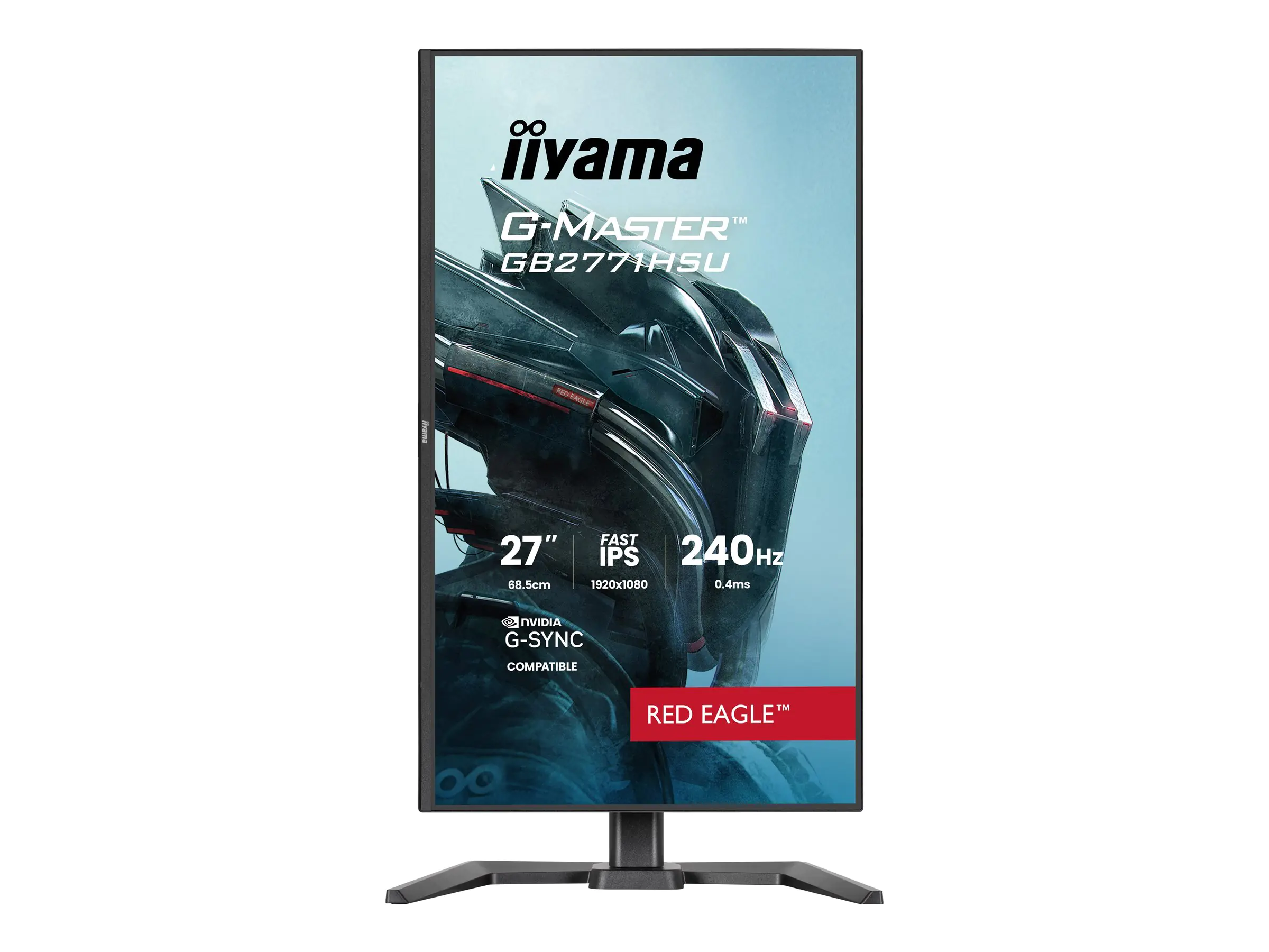 Iiyama G-Master GB2771HSU-B1 27" Fast-IP - Flachbildschirm (TFT/LCD) - 27"