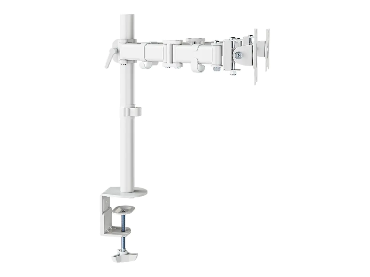 Neomounts NM-D135D - Befestigungskit - Voll beweglich - für 2 LCD-Displays - weiß - Bildschirmgröße: 25.4-68.6 cm (10"-27") - Klemmmontage, Tülle, Tischmontage
