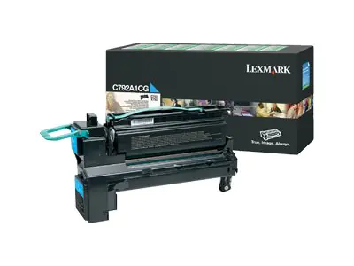 Lexmark - Cyan - Original - Tonerpatrone LCCP, LRP - für Lexmark C792, X792