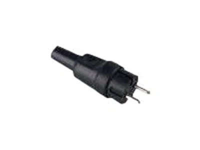 Bachmann - Netzanschluss - 2-polig (S) - 250 V - 16 A - Schwarz