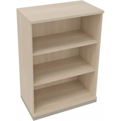 Regal 3OH B800xT442xH1133mm Silberaluminium/Akazie