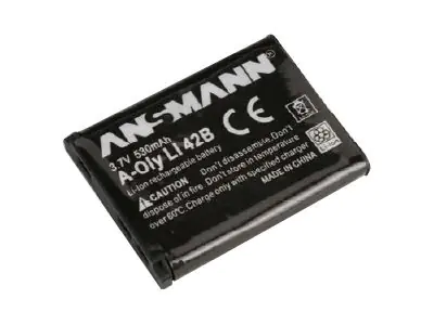 ANSMANN A-Oly Li 42 B - Kamerabatterie - Li-Ion - 650 mAh - für Olympus D-765; Stylus Tough TG-320, VG-165, 180; Stylus Smart D-770, VG-180 ANSMANN A-Oly Li 42 B - Kamerabatterie - Li-Ion - 650 mAh - für Olympus D-765; Stylus Tough TG-320, VG-165, 180; Stylus Smart D-770, VG-180