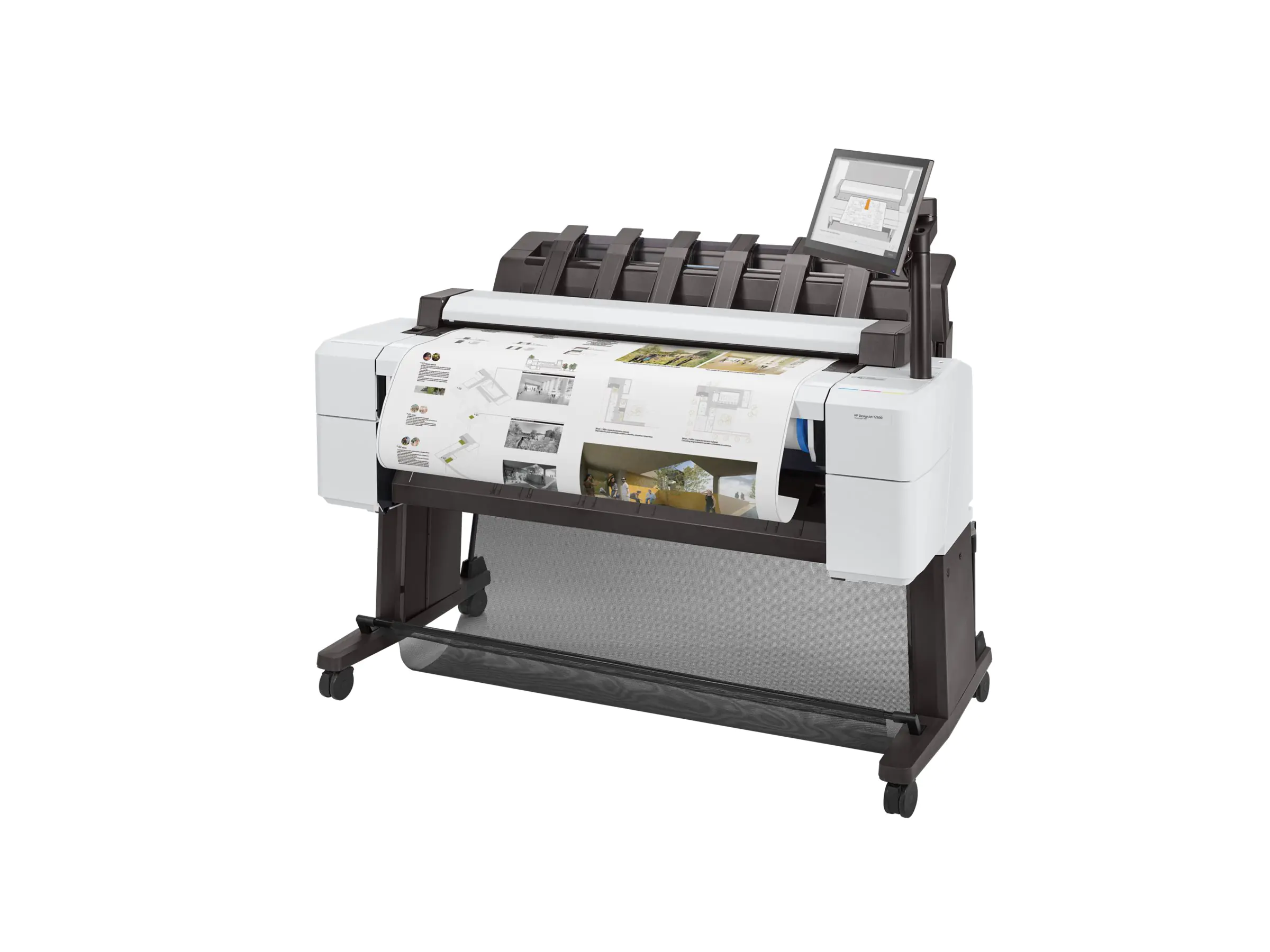 HP DesignJet T2600 PostScript - 914 mm (36") Multifunktionsdrucker - Farbe - Tintenstrahl - 914 x 8000 mm, 610 x 15000 mm (Original) 3XB78A#B19