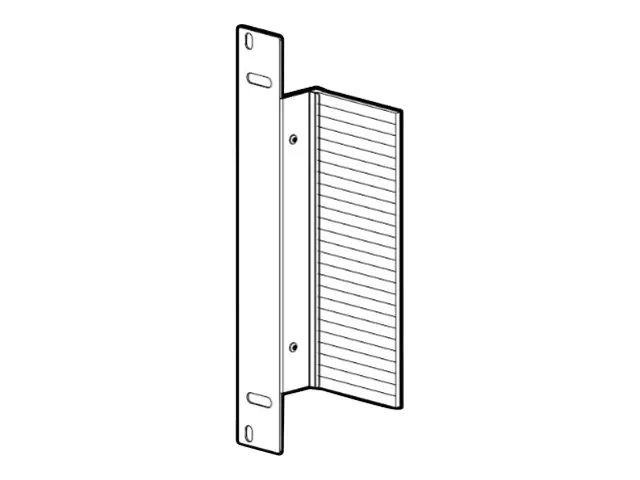 APC Kabelabdeckung mit Bürsten - Seite (Packung mit 4) FS-WI-1003-B