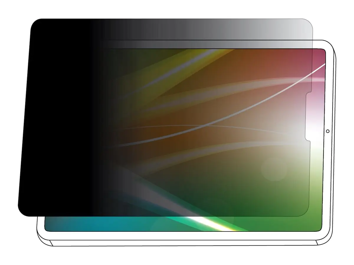 3M Bright Screen Privacy Filter - Blickschutzfolie für Mobiltelefon (Querformat) für Tablet - hell - 2-Wege - klebend - Schwarz - für Apple 10.9-inch iPad (10. Generation) 3M Bright Screen Privacy Filter - Blickschutzfolie für Mobiltelefon (Querformat) für Tablet - hell - 2-Wege - klebend - Schwarz - für Apple 10.9-inch iPad (10. Generation)