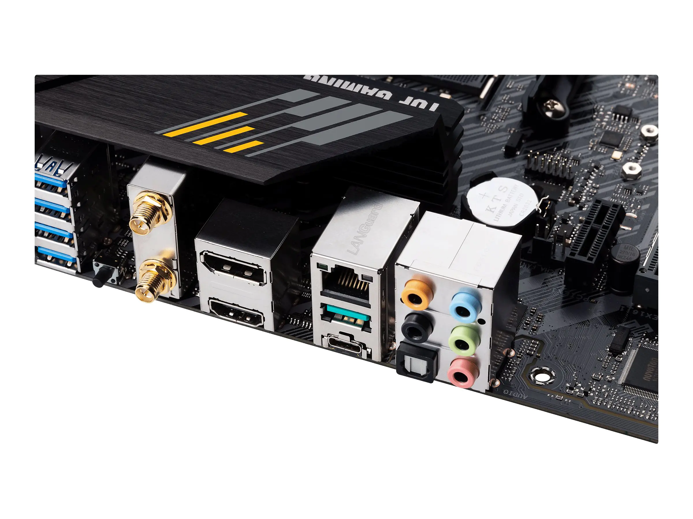 ASUS TUF GAMING B550M-PLUS WIFI II - Motherboard - micro ATX - Socket AM4 - AMD B550 Chipsatz - USB-C Gen2, USB 3.2 Gen 1, USB 3.2 Gen 2 - 2.5 Gigabit LAN, Wi-Fi 6, Bluetooth - Onboard-Grafik (CPU erforderlich) - HD Audio (8-Kanal)