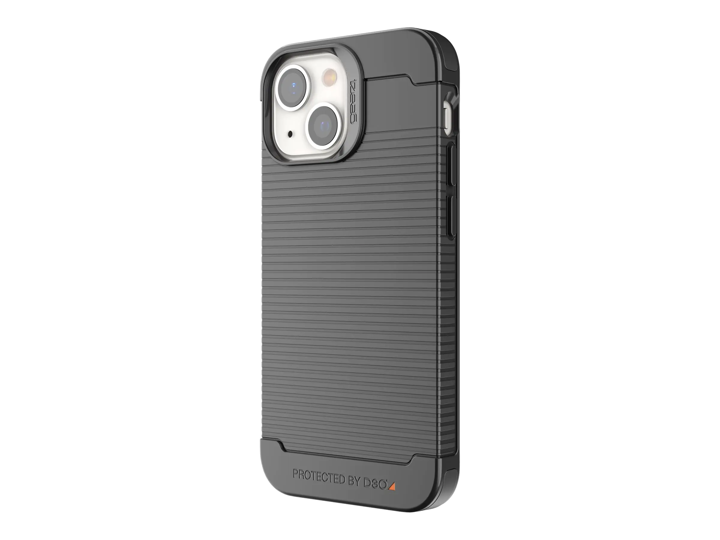 Gear4 Havana - Hintere Abdeckung für Mobiltelefon - D3O - Schwarz - für Apple iPhone 13 mini
