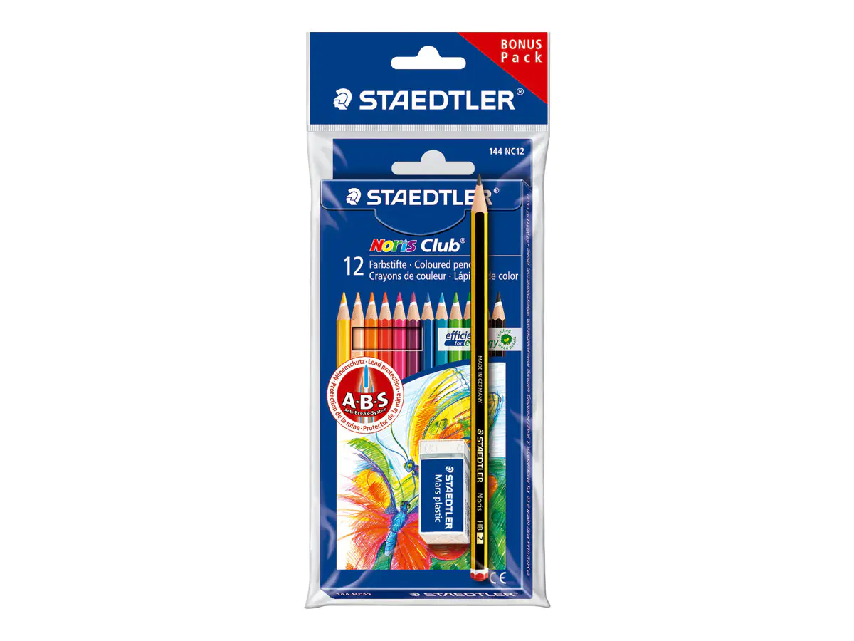 STAEDTLER Farbstift Noris colour 61 SET6 sortiert 12 St./Pack.