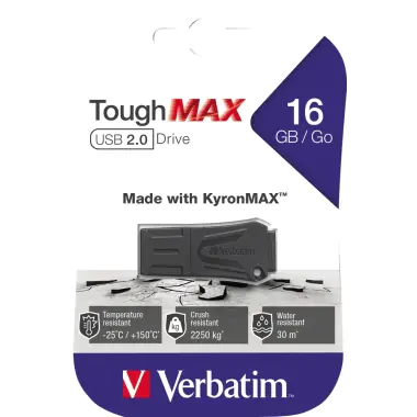 Verbatim ToughMAX - USB-Flash-Laufwerk - 16 GB - USB 2.0