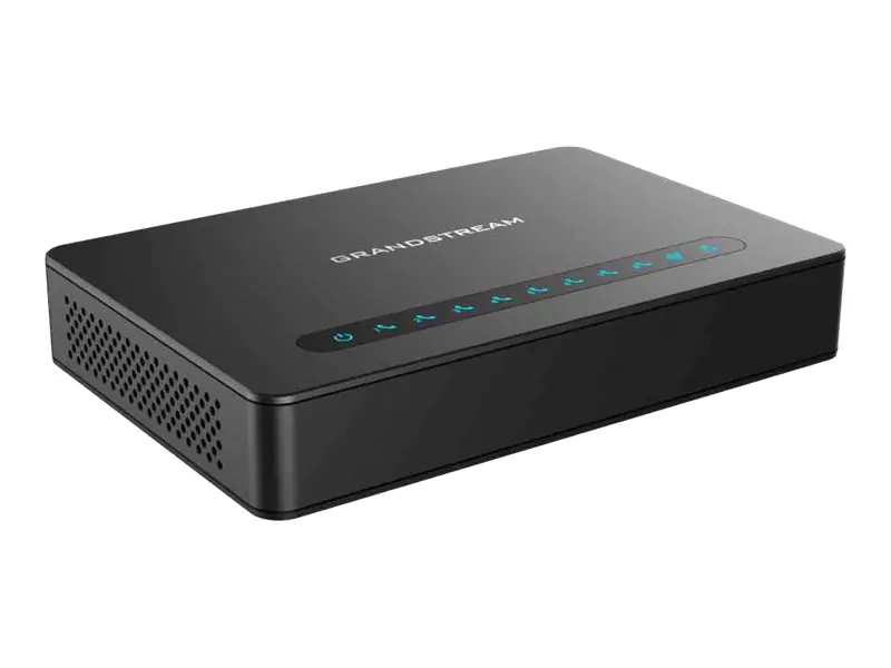 Grandstream HT818 - VoIP-Telefonadapter - 8 Anschlüsse - 1GbE
