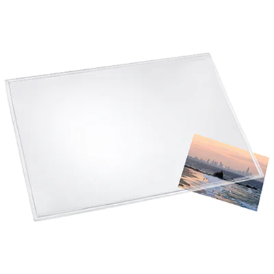 Läufer Schreibunterlage Durella 43700 50x70cm transparent klar Läufer Schreibunterlage Durella 43700 50x70cm transparent klar