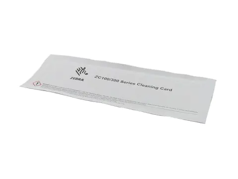 Zebra - Druckerreinigungskarte (Packung mit 5) - für Zebra ZC100, ZC300