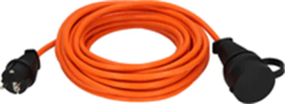 Brennenstuhl 1169930, 10 m, Draußen, Gerade, IP44, Kältebeständig, Ölbeständig, UV-beständig, Orange