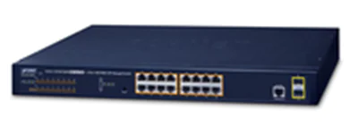 Planet GS-4210-16P2S - Managed - L2/L4 - Gigabit Ethernet (10/100/1000) - Power over Ethernet (PoE)