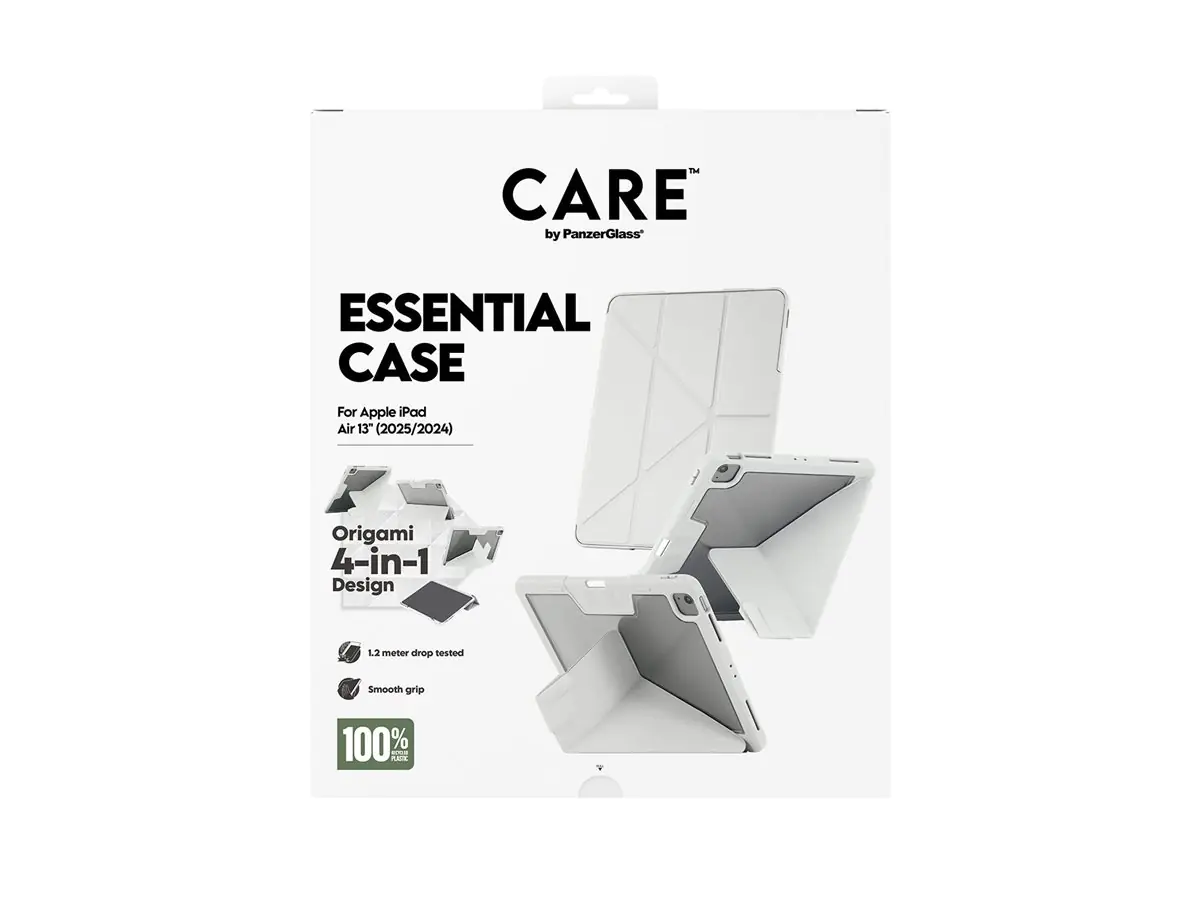 PanzerGlass CARE by TPU Essential Case Light Grey iPad Air