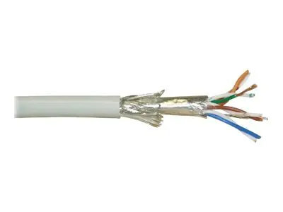 InLine - Bulkkabel - 100 m - SFTP - CAT 5e - verseilt - Grau