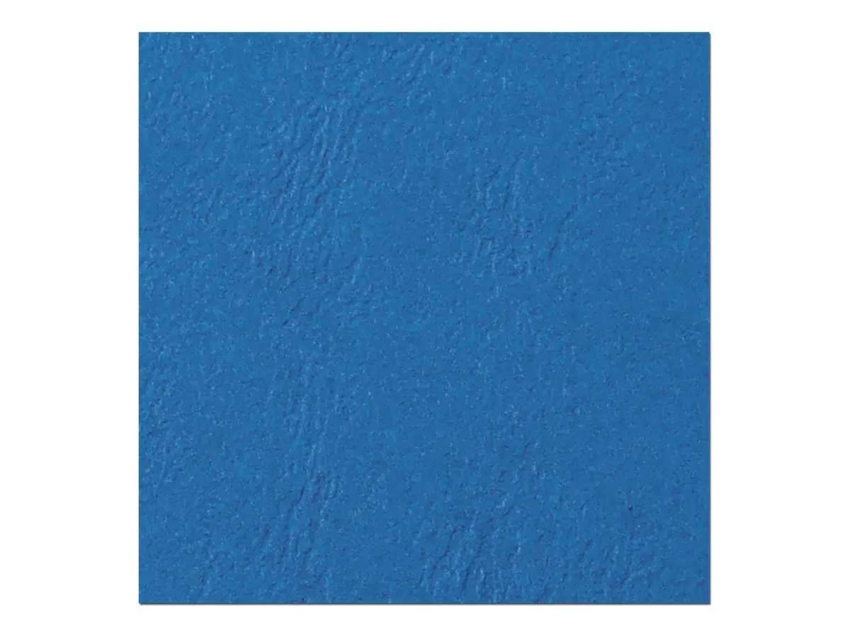 GBC Einbanddeckel LeatherGrain CE040020 DIN A4 blau 100 St./Pack.