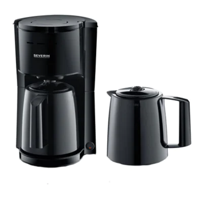 SEVERIN Kaffeemaschine KA 9307 22 x 24 x 35,5 cm (B x H x T) Thermoskanne 8 Tassen 1.000W SEVERIN Kaffeemaschine KA 9307 22 x 24 x 35,5 cm (B x H x T) Thermoskanne 8 Tassen 1.000W