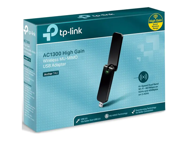 TP-LINK Archer T4U - Netzwerkadapter - USB 3.0