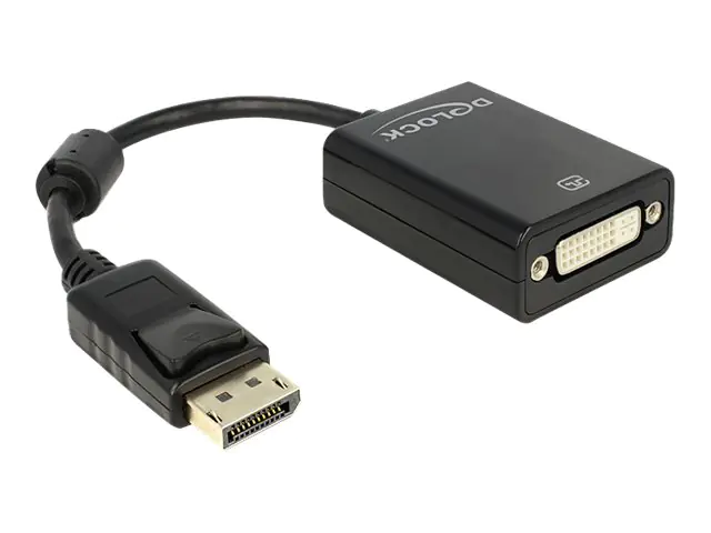 Delock Adapter Displayport male > DVI 24+5 female - DisplayPort-Adapter - DisplayPort (M) 61847