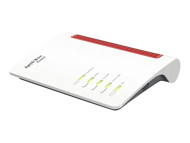 AVM FRITZ!Box 6660 Cable - Wireless Router - Kabelmodem 4-Port-Switch - 1GbE - Wi-Fi 6 - Dual-Band - VoIP-Telefonadapter (DECT)