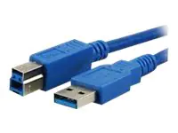 MediaRange - USB-Kabel - USB Type B (W) zu USB Typ A (M) - USB 3.0 - 5 m - Blau