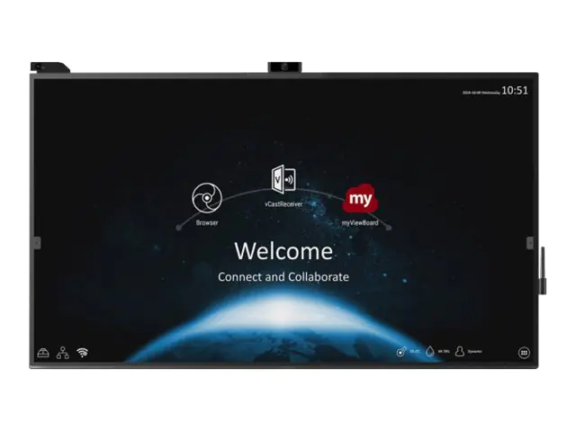 ViewSonic ViewBoard IFP8670 - 218.4 cm (86") Diagonalklasse LCD-Display mit LED-Hintergrundbeleuchtung - interaktiv - mit Touchscreen (Multi-Touch) - 4K UHD (2160p) 3840 x 2160 - direkt beleuchtete LED