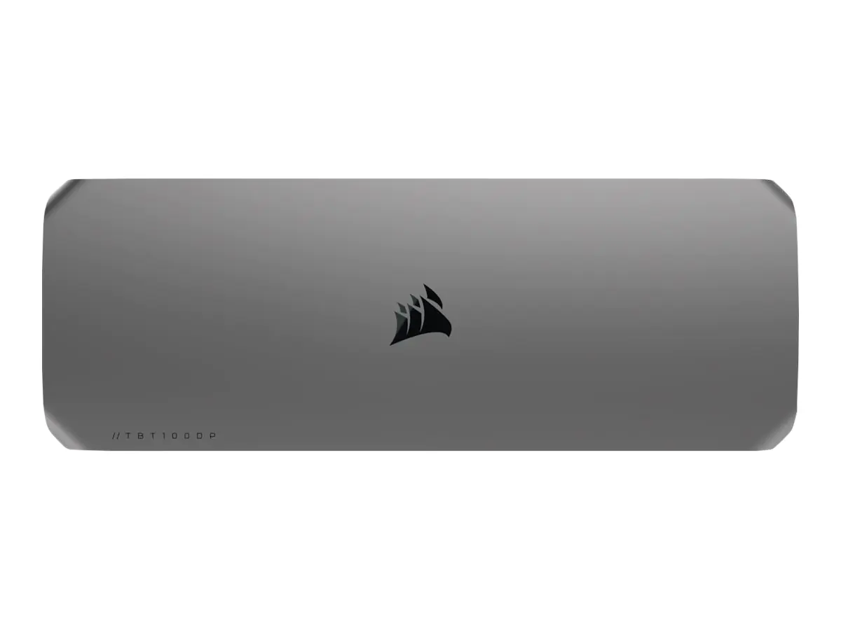 CORSAIR TBT100 - Dockingstation - Thunderbolt 3 - 2 x DP - GigE - 85 Watt - Europa