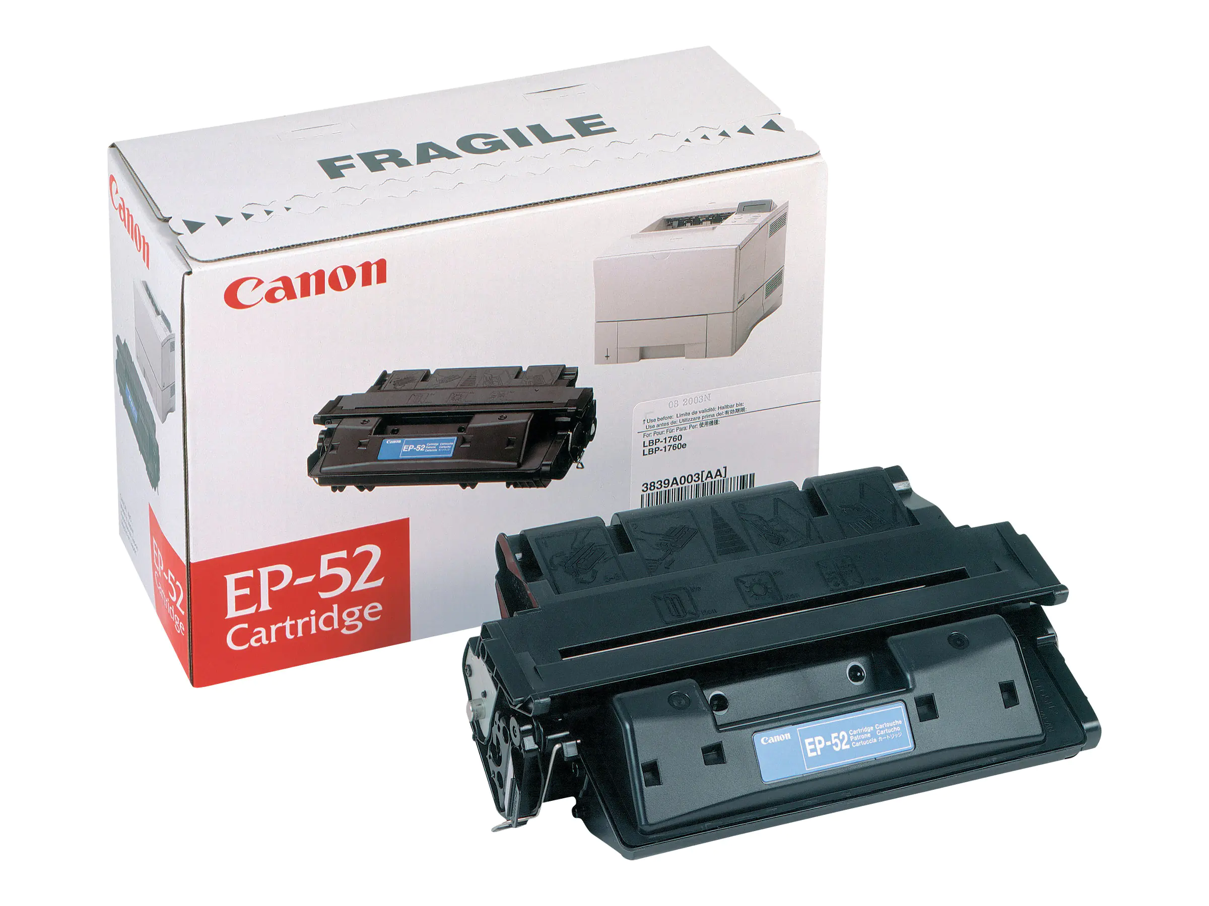 Canon EP-52 - Schwarz - Original - Tonerpatrone - für LBP-1760, 1760 E