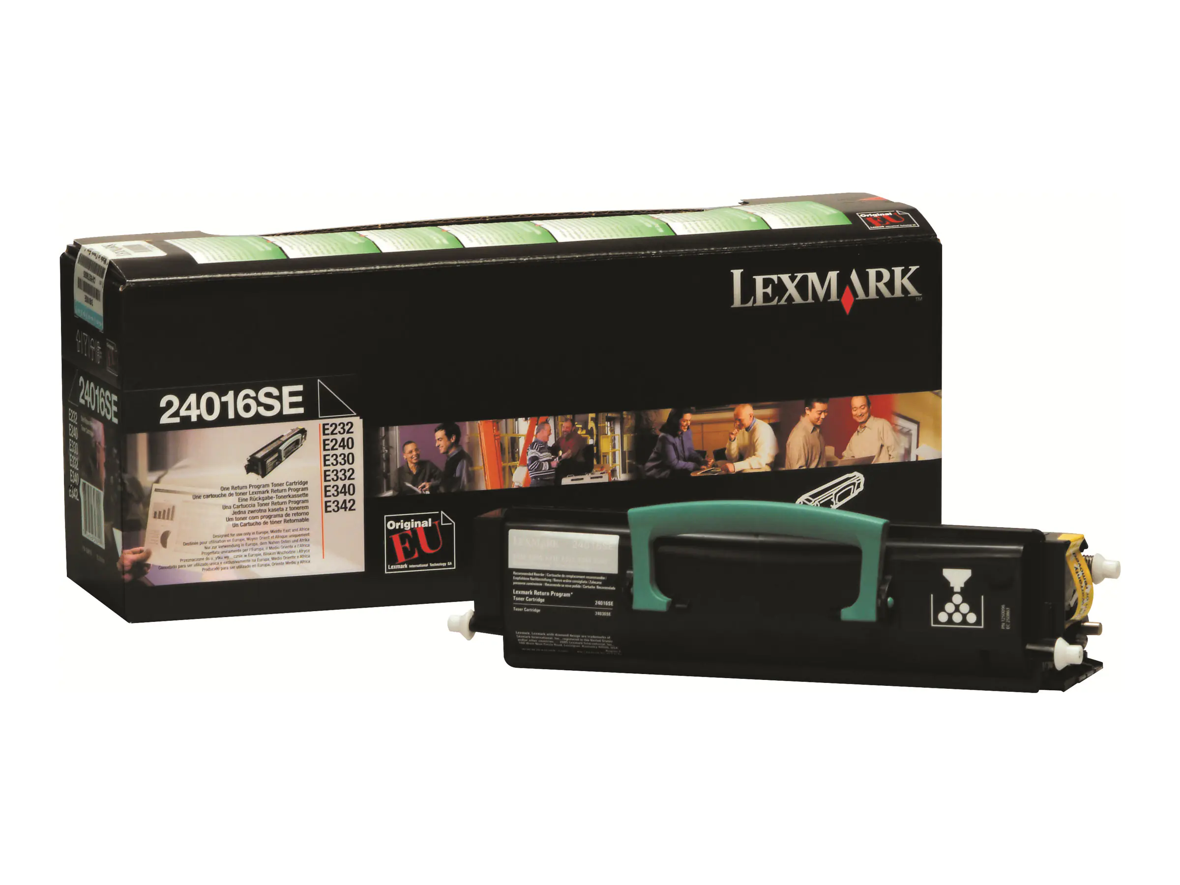Lexmark - Schwarz - Original - Tonerpatrone LCCP, LRP - für Lexmark E230, E232, E234, E240, E330, E332, E340, E342