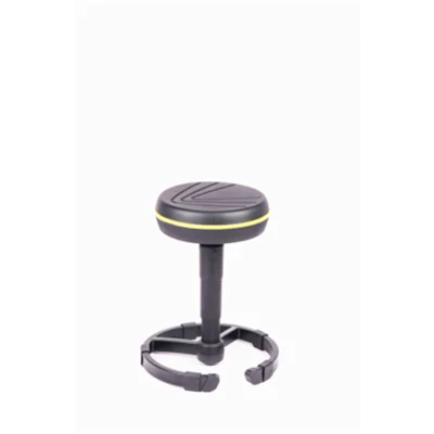 meychair Sitzhocker Pro+ A30 Rundsitz Farbe der Sitzfläche: schwarz/gelb Farbe des Fußkreuzes: schwarz meychair Sitzhocker Pro+ A30 Rundsitz Farbe der Sitzfläche: schwarz/gelb Farbe des Fußkreuzes: schwarz