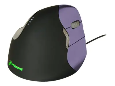 Evoluent VerticalMouse 4 Small - Vertikale Maus - ergonomisch - Für Rechtshänder - optisch - 6 Tasten - kabelgebunden - USB Evoluent VerticalMouse 4 Small - Vertikale Maus - ergonomisch - Für Rechtshänder - optisch - 6 Tasten - kabelgebunden - USB