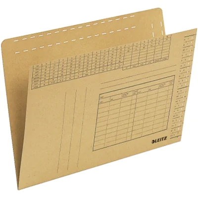 Leitz Einstellmappe DIN A4 250g/m² Natronkarton, recycelt naturbraun 100 St./Pack. Leitz Einstellmappe DIN A4 250g/m² Natronkarton, recycelt naturbraun 100 St./Pack.