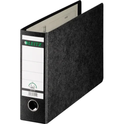 Leitz Ordner 10740000 DIN A4 quer 80mm Pappe schwarz Leitz Ordner 10740000 DIN A4 quer 80mm Pappe schwarz